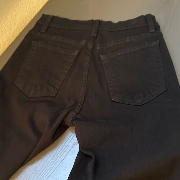 NYDJ Women's Black Straight Leg Jeans Tummy Tuck Jeans Size 0P - Picture 3 of 6